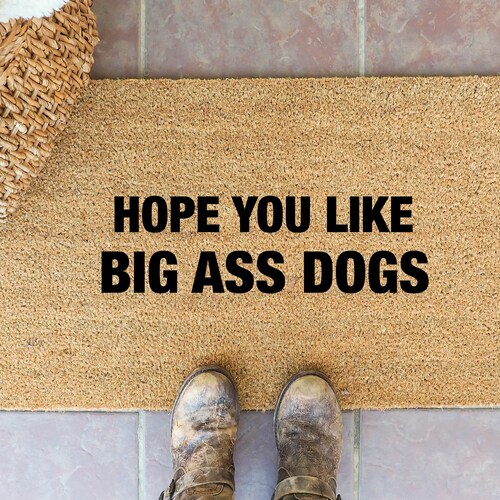 Hope You Like Dog Hair Doormat Door Mat/ Dog Doormat / Funny Etsy