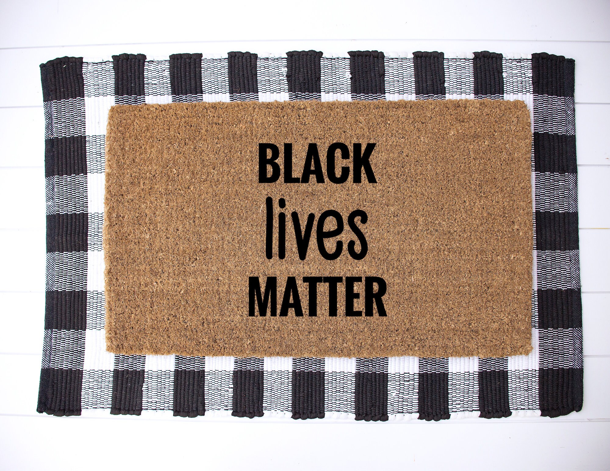 Black lives matter doormat / black history month / civil Etsy