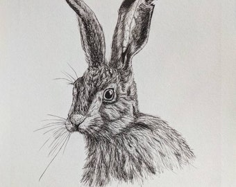 Hare Print