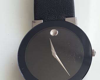 Original MOVADO "Museum" Men's Vintage - Classic Steel - barely worn