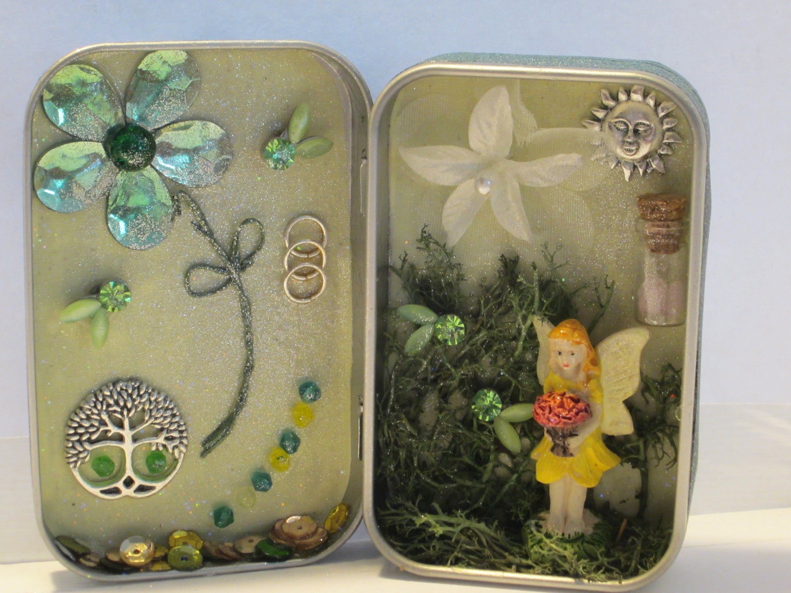 Altered Altoid Tin Diorama Mixed Media Handmade Art Unique Etsy