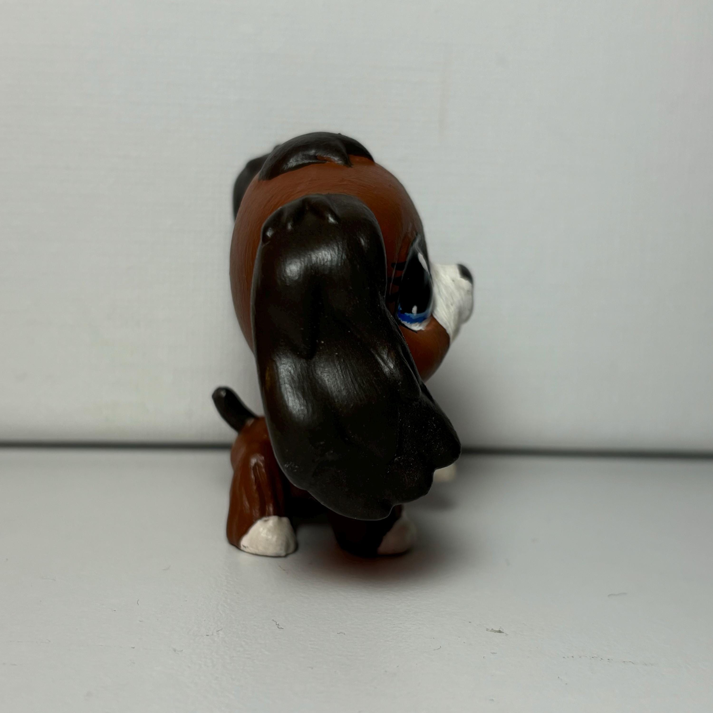Figurine Littlest Pet Shop Hasbro - Beagle #1104 - Authentique LPS - Occasion