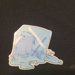 Gelatinous Cube stickers