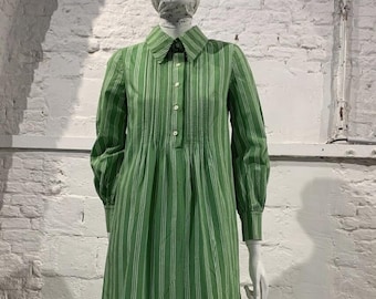 Rare Vintage 1970s Marimekko Viiru Finland Striped Cotton