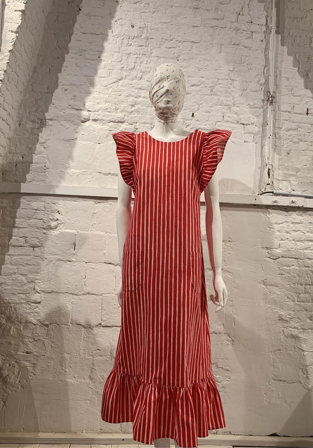 【あかりちゃん】marimekko vintage 130cm Marimekko Very Rare 1960s Pink Dots Sirkuss Dress Petrooli