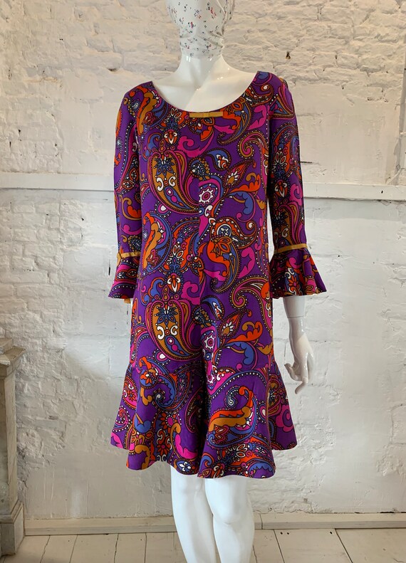 Vintage 1960s Young Edwardian by Arpeja psych Mod