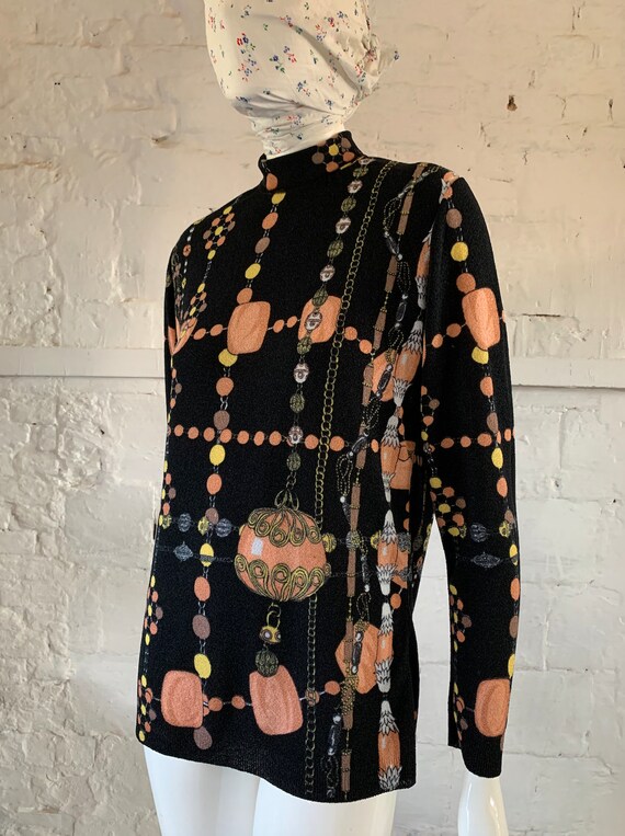Vintage Jacques Esterel 1960s/70s mod jewel mock n