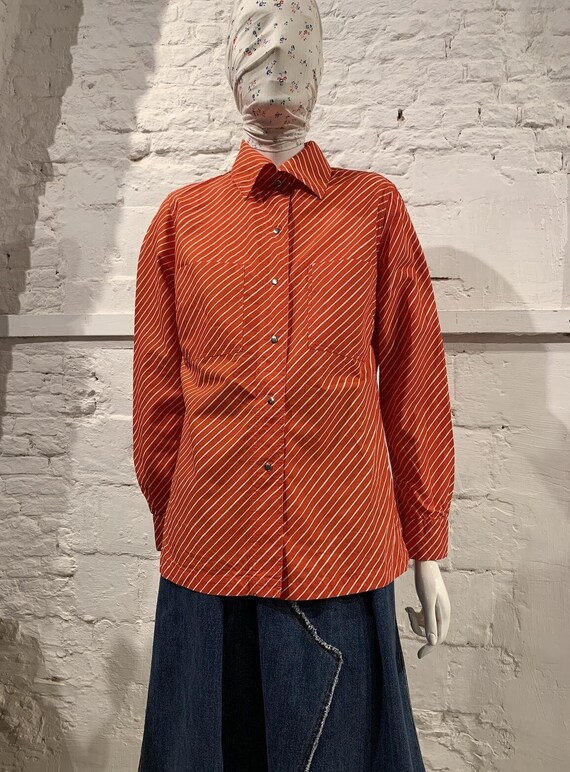 Rare Vintage 1970s Marimekko Finland Cotton Striped Shirt - Etsy