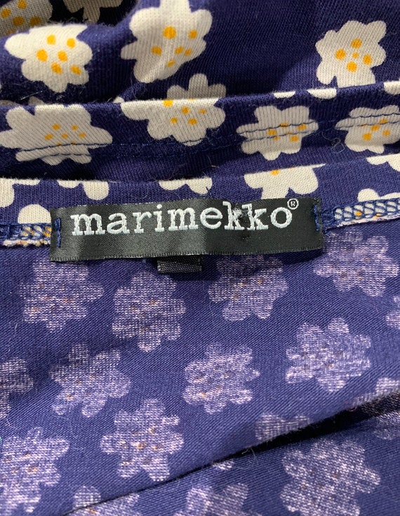 Vintage 1980s/90s Marimekko Puketti Floral (bouqu… - image 7