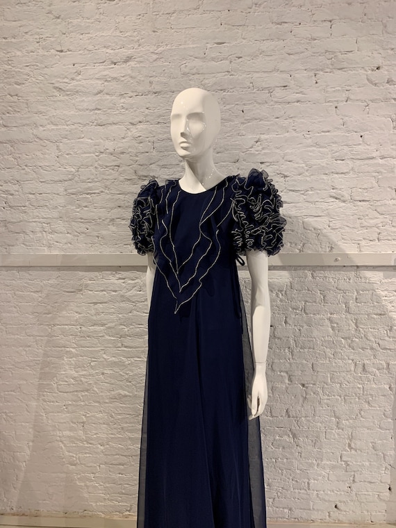grecian chiffon maxi dress NEW Free People Athea Drape Maxi Black Chiffon Dress Grecian Gown $250 L