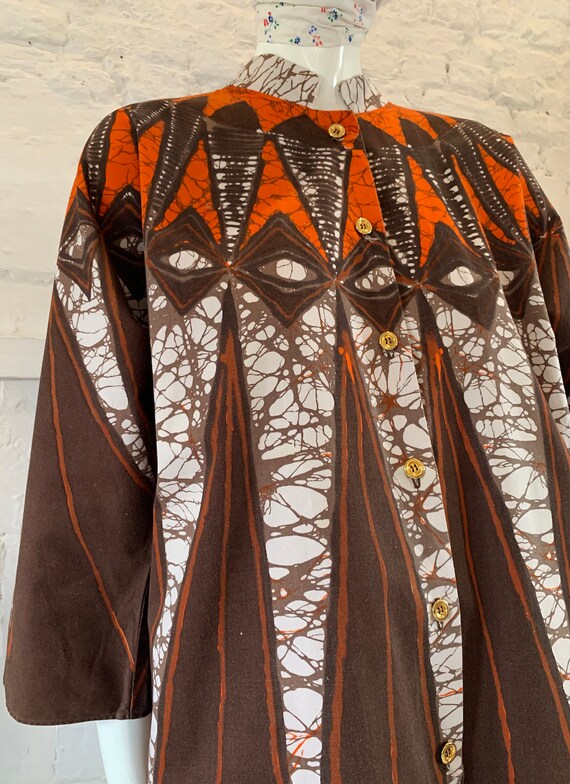 Vintage MAUD FREDIN FREDHOLM Sweden 1960s 70s top