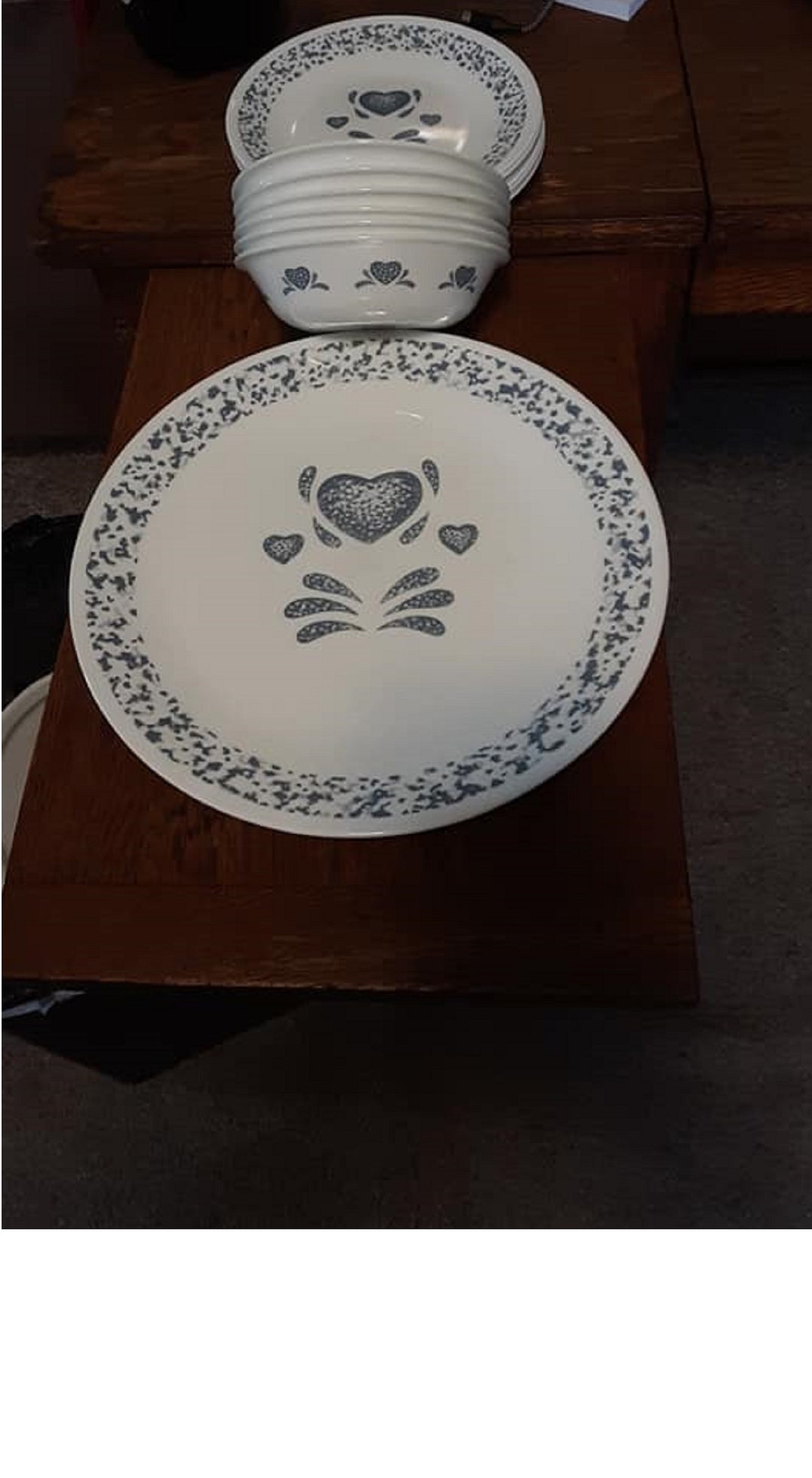 Vintage Corelle Plates and Bowls Etsy