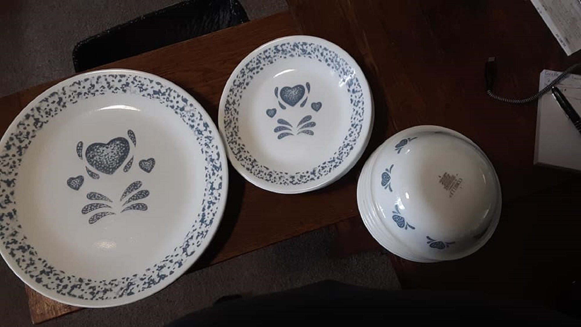 Vintage Corelle Plates and Bowls Etsy