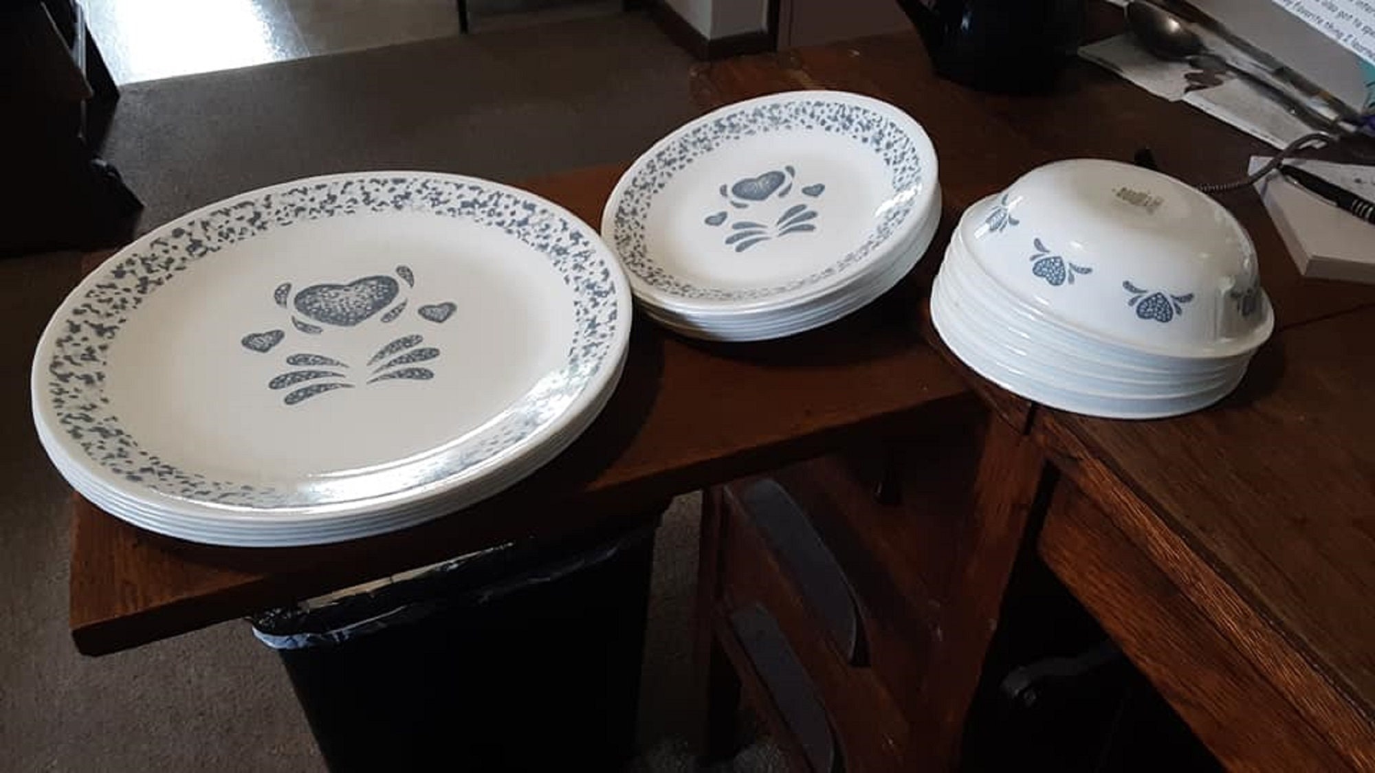 Vintage Corelle Plates and Bowls Etsy