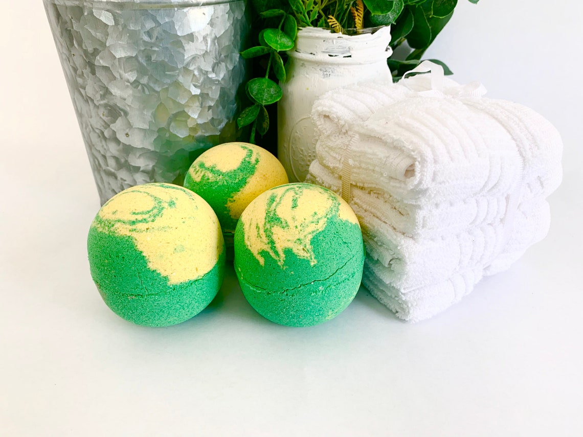 Coconut Lime Bath Bomb Luxury Spa Bath Bomb Birthday gift Etsy