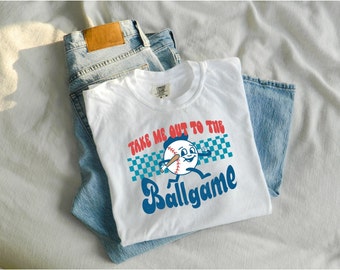 Take me out the ballgame tee