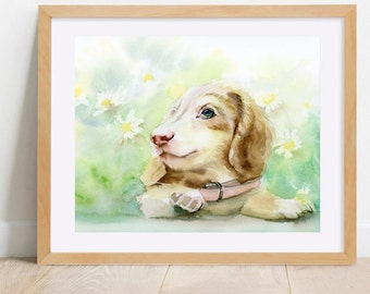 Custom Watercolor Pet Portrait, Dog Portrait From Photo, Hand Painted Pet Portrait, Pet Painting, Custom dog portrait, Christmas Pet Gift