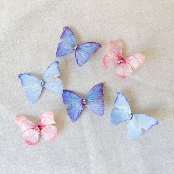 Cinderella Inspired Butterfly Hair Clips | Cinderella Ballgown Dress | Costume | Cosplay | Prom