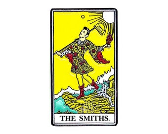 The Smiths Enamel Pin - The Smiths Pin - Morrissey Pin - Tarot Card Pin - Goth Pin