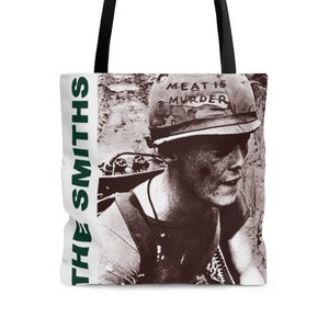 The Smiths Meat is Murder Tote Bag - Morrissey Tote Bag