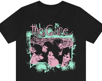 The Cure T-shirt - Super Soft Cure Shirt - Robert Smith - The Cure Unisex Tee - Vintage Cure T-Shirt