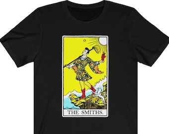 Camiseta de The Smiths con cartas del tarot - Camiseta de Morrissey