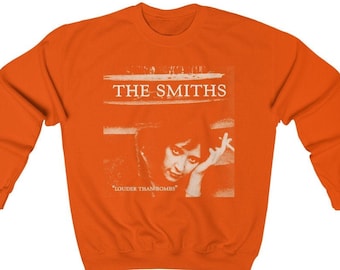 The Smiths Louder Than Bombs Sweatshirt - The Smiths Hoodie - Morrissey Sweatshirt