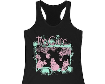 Retro The Cure Tank Top - Robert Smith Tank Top - The Cure T-Shirt