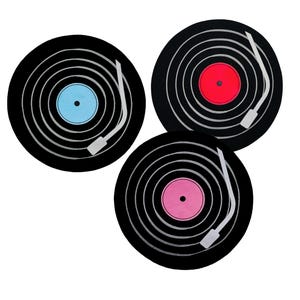 Cute Vinyl Record Wool Pet Berets - Pet Hat - Dog Beret - Cool Cat Hat Accessory