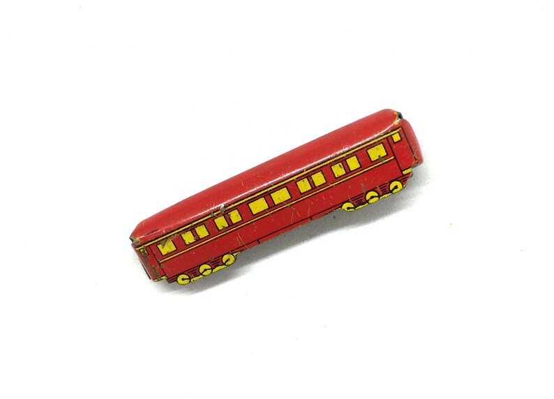 1931 Cracker Jacks Prize Locomotive Lithograph Vintage 1930/'s Cracker Jack Litho Tin Train Model Train Tin Toy