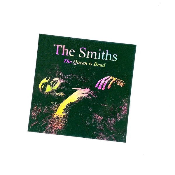 The Smiths The Queen is Dead Sticker - The Smiths Sticker  - The Smiths Bumper Sticker - Morrissey Sticker