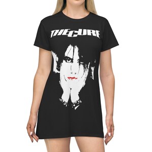 The Cure T Shirt Dress - Etsy The Cure T Shirt Dress - Etsy
