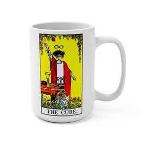 The Cure Tarot Card Mug - Robert Smith Coffee Cup