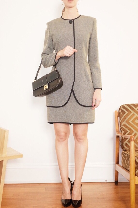 Vintage Work Dress - "Full Court Dress"