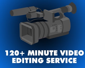 Videobearbeitungsdienst (120+ Minuten)