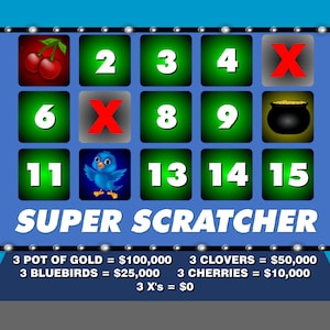 Super Scratcher Flash Control