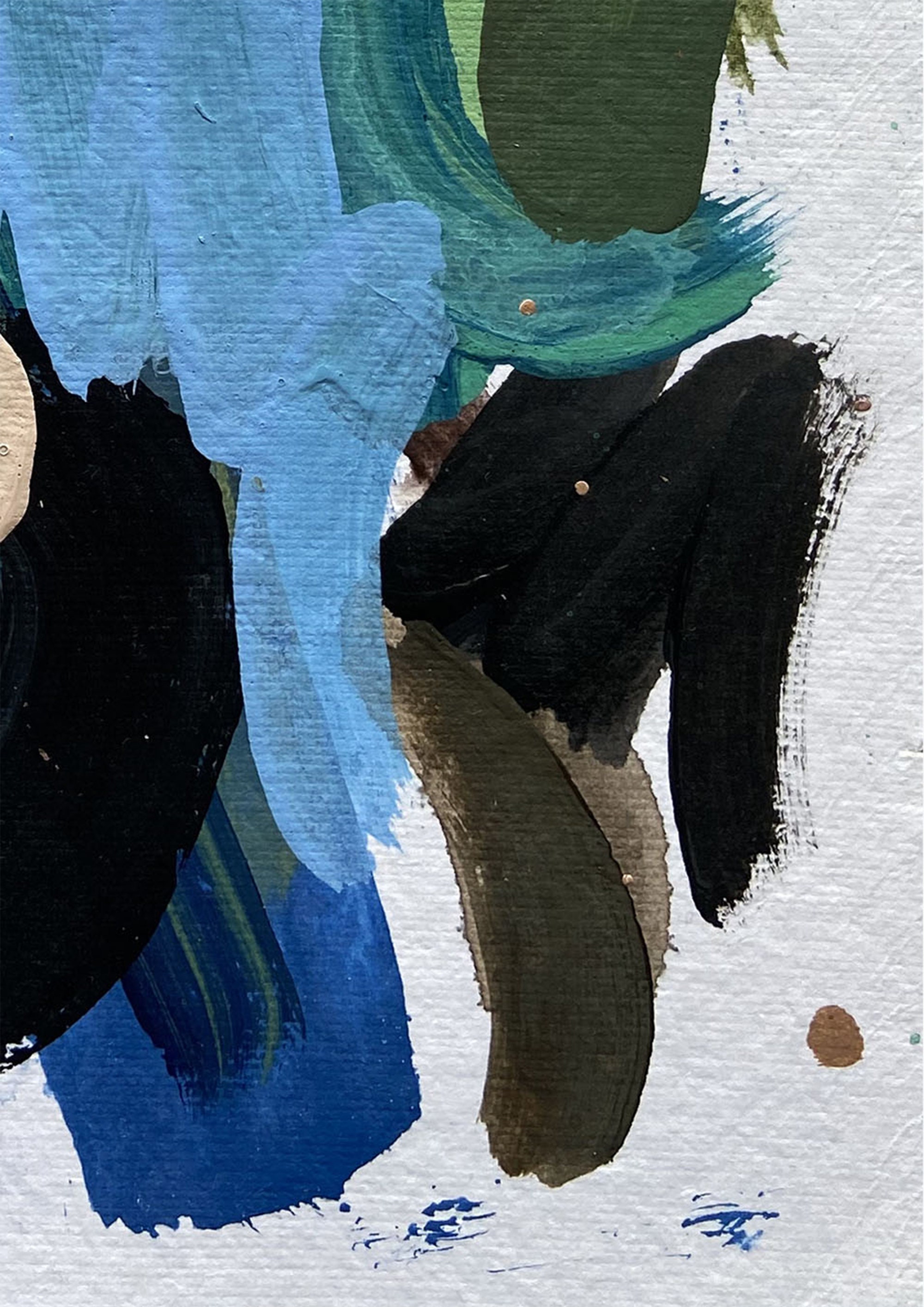 Small Abstract Painting Small Original ArtworkPainting on | Etsy