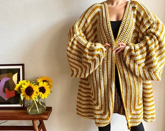 Long cardigan, oversize cardigan, long duster, wool cardigan, long sweater, long kimono, outwear cardigan, loose cardigan, maxi coat