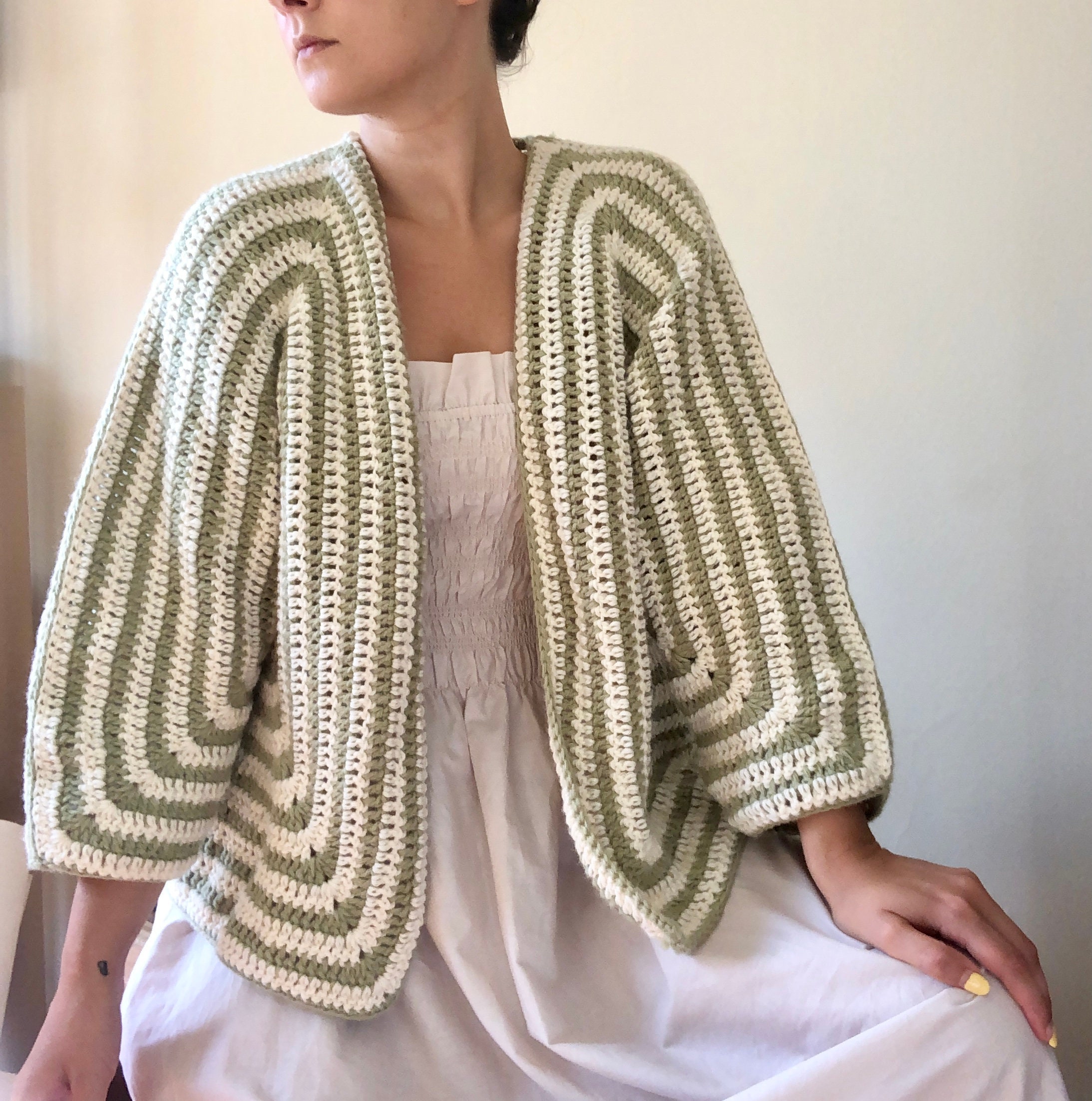 Kimono Jacket Bolero Shrug Knitted 