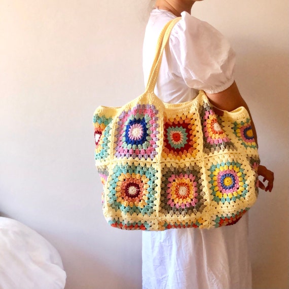 Bolso hecho a de Bolso de patchwork Bolso - Etsy México