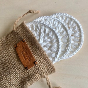 Reusable cotton pads, cotton make up remover, Reusable face wipes, face make up scrubbies, reusable facial pads, eco friendly gifts