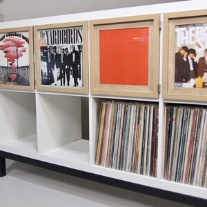 IKEA Kallax Ideas Shelf LP Art Frame Door / for Vinyl Record Storage ...