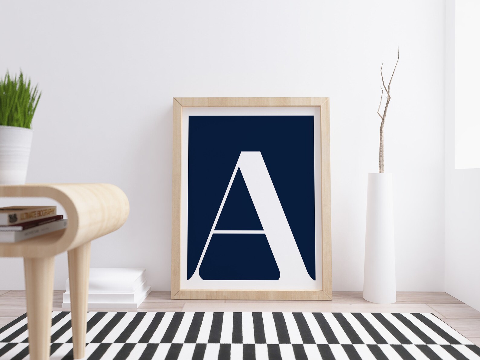 Letter "a", Printable Initial, Art Poster, Typography Poster, Wall Art ...