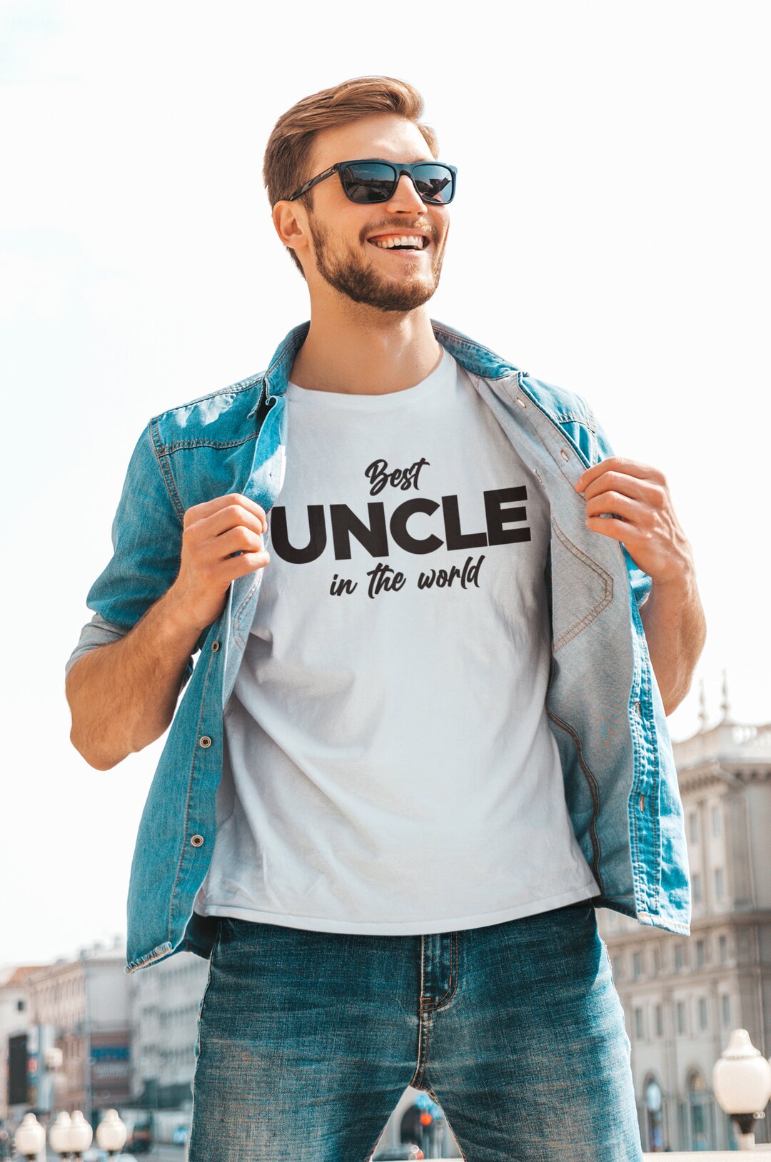 Best Uncle in the World, Best Uncle Shirt, Gift for Uncle, Best Uncle ...