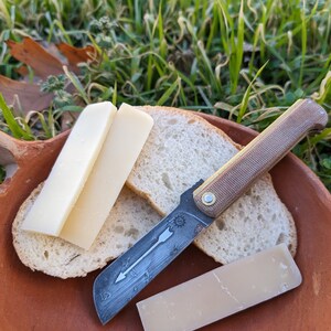 Hipster Friction Folding Knife. Improved Higonokami Sheep's Foot ...