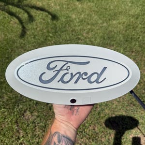 2023-2025 Ford SuperDuty Painted Light Up Front Camera Badge