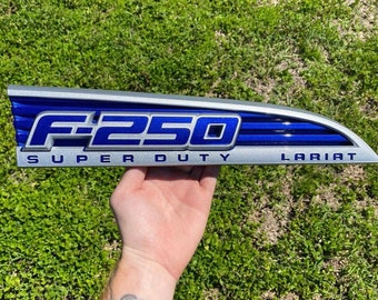 2011-2016 Ford SuperDuty Distintivi Parafango Verniciato