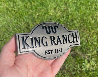 Emblema dipinto di King Ranch