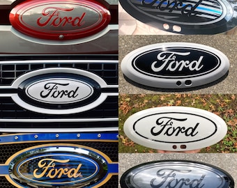 2017-2019 Ford SuperDuty FOTOCAMERA FRONTALE SOLO Custom Painted Emblem