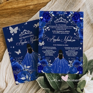 Royal blue quinceanera theme sales